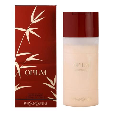 gel douche opium yves saint laurent